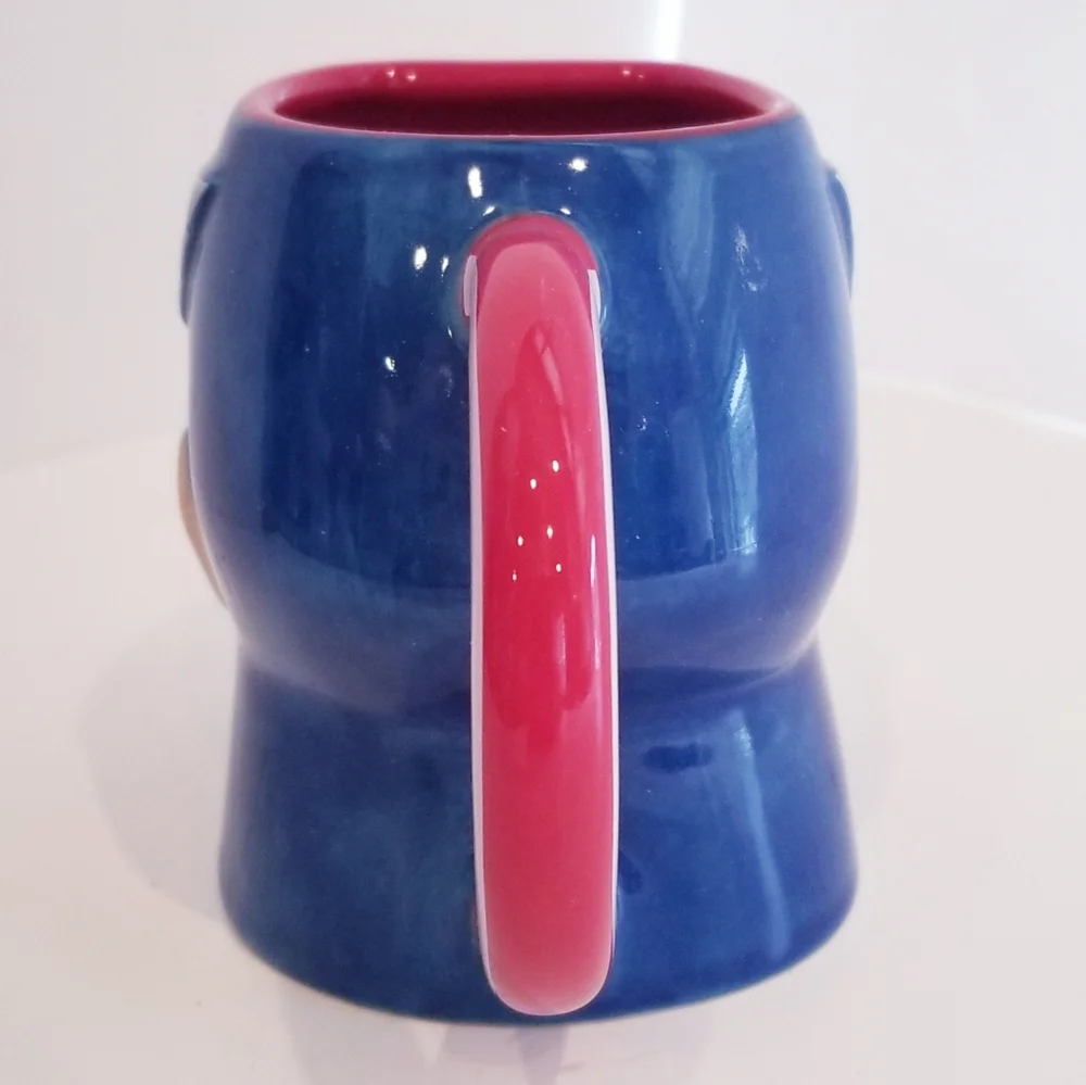 Marvel Mug Cup Blue 3D Blue Captain America